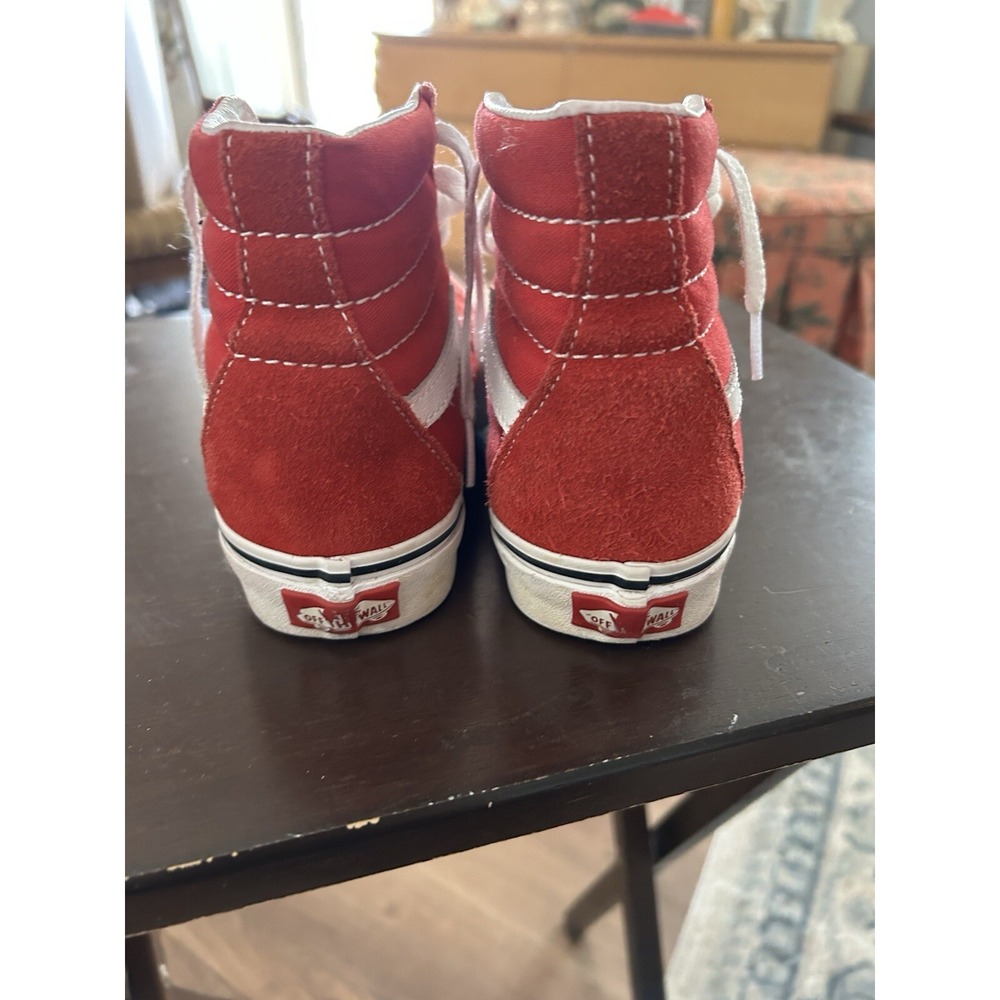 Size 3.5 - VANS Sk8- High Racing Red‎ - Picture 7 of 7